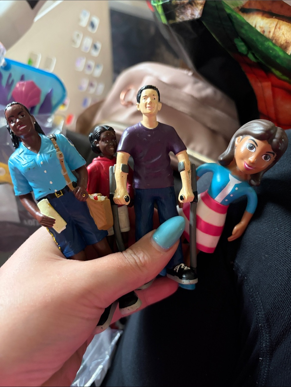 Lot of 4 Lakeshore Inclusive Play Figures Set